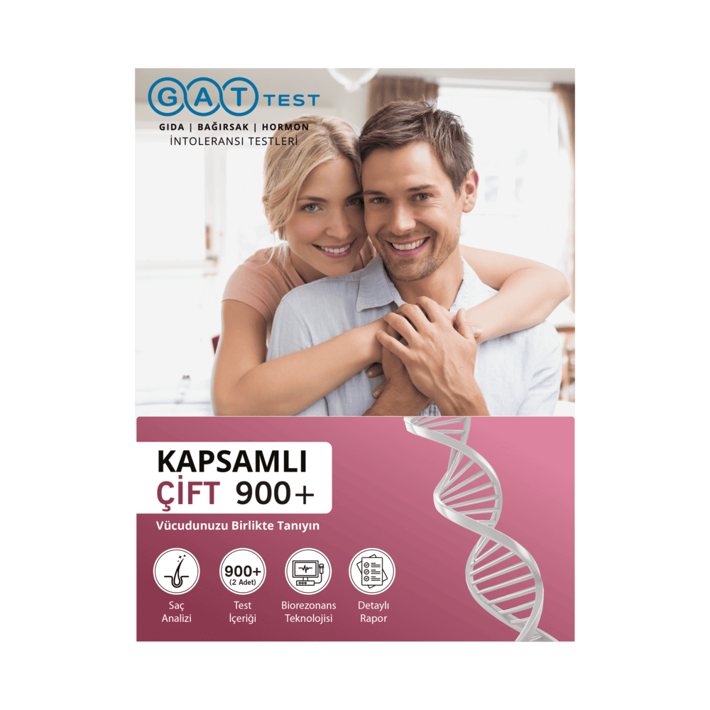 Çift Testi - 2 Adet Kapsamlı İntolerans Testi